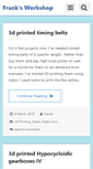 Mobile Screenshot of franksworkshop.com.au